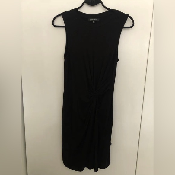 DYNAMITE casual black dress - Picture 4 of 9